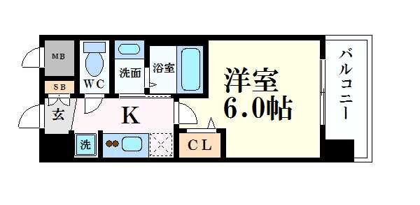 大阪府大阪市西区川口２ 阿波座駅 1K マンション 賃貸物件詳細