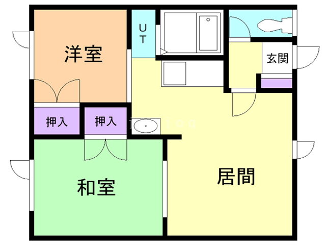 北海道旭川市春光七条６ 2LDK アパート 賃貸物件詳細