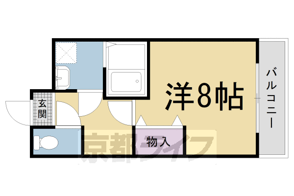 京都府京都市左京区下鴨下川原町 鞍馬口駅 1K マンション 賃貸物件詳細