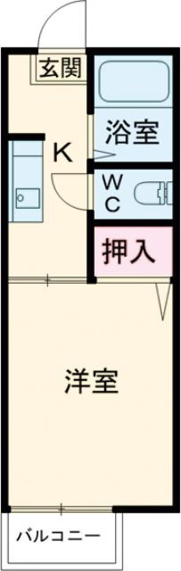 兵庫県加東市社 滝野駅 1K アパート 賃貸物件詳細