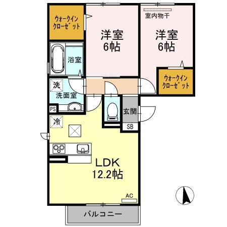 岡山県岡山市北区平田 備前西市駅 2LDK アパート 賃貸物件詳細
