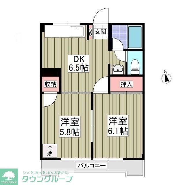 千葉県船橋市西船７ 京成西船駅 2DK マンション 賃貸物件詳細