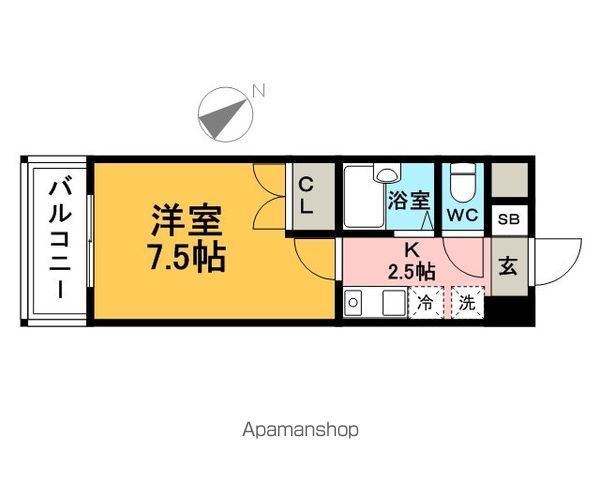 福岡県福岡市博多区竹下１ 竹下駅 1K マンション 賃貸物件詳細