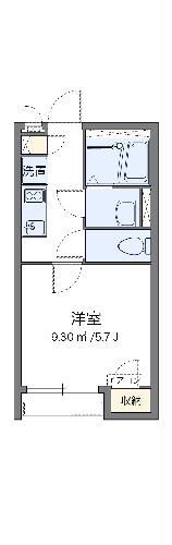 静岡県浜松市中央区布橋２ 浜松駅 1K アパート 賃貸物件詳細