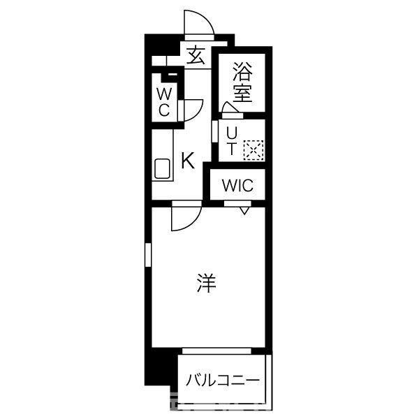 愛知県名古屋市西区新道２ 浅間町駅 1K マンション 賃貸物件詳細