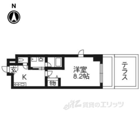 京都府京都市中京区槌屋町 烏丸御池駅 1K マンション 賃貸物件詳細