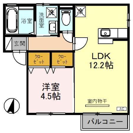 富山県富山市寺町 西富山駅 1LDK アパート 賃貸物件詳細