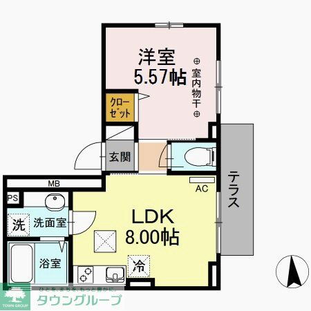 東京都江戸川区鹿骨４ 篠崎駅 1LDK アパート 賃貸物件詳細