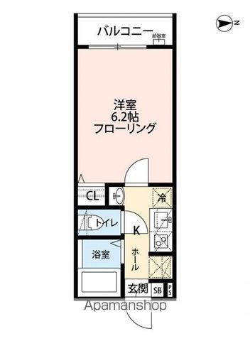 東京都小金井市東町４ 新小金井駅 1K アパート 賃貸物件詳細