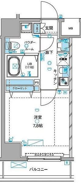 東京都台東区千束３ 浅草駅 1K マンション 賃貸物件詳細