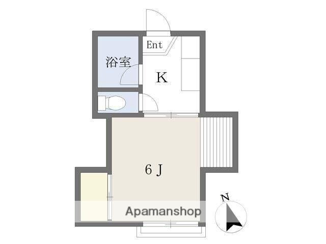 秋田県秋田市八橋大沼町 秋田駅 1K アパート 賃貸物件詳細