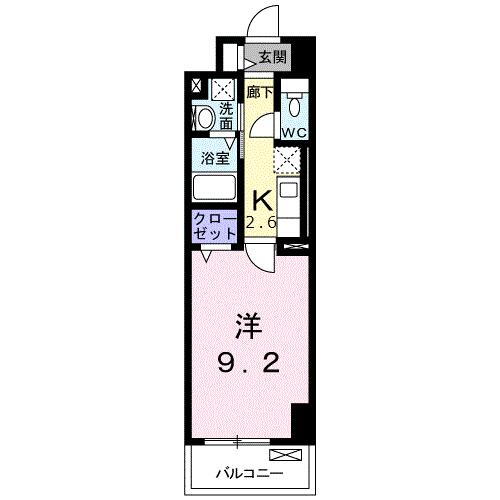 群馬県高崎市和田町 高崎駅 1K マンション 賃貸物件詳細