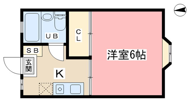 ベルジュムール 1階 1K 賃貸物件詳細