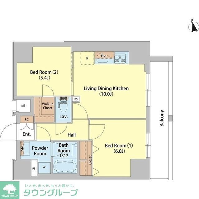 東京都荒川区荒川６ 町屋駅 2LDK マンション 賃貸物件詳細