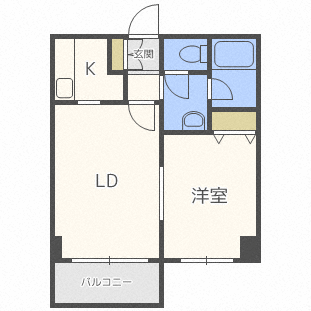 北海道札幌市豊平区豊平三条３ 菊水駅 1LDK マンション 賃貸物件詳細