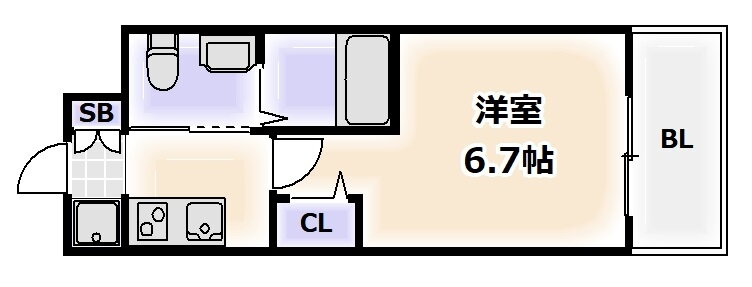 大阪府大阪市阿倍野区阿倍野元町 昭和町駅 1K マンション 賃貸物件詳細