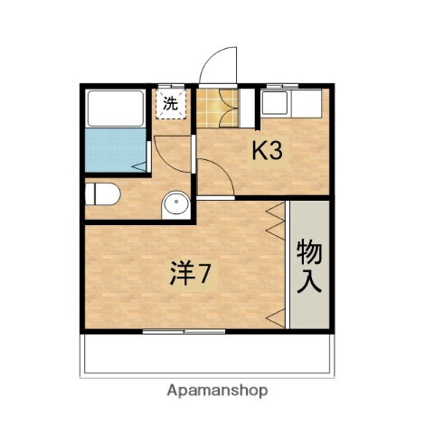 神奈川県川崎市中原区上小田中１ 武蔵新城駅 1K アパート 賃貸物件詳細