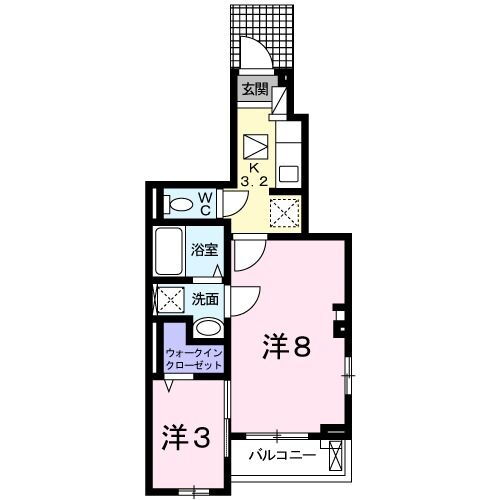 愛知県名古屋市北区楠２ 味鋺駅 1SK アパート 賃貸物件詳細