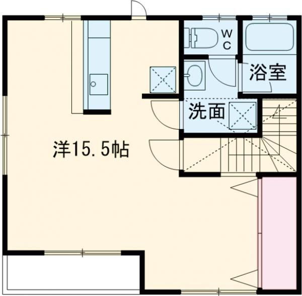 ブラボス 2階 ワンルーム 賃貸物件詳細