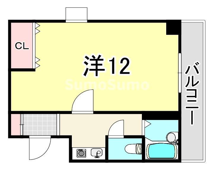 兵庫県尼崎市杭瀬北新町３ 杭瀬駅 1K マンション 賃貸物件詳細