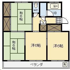 山下ビル 3階 3DK 賃貸物件詳細