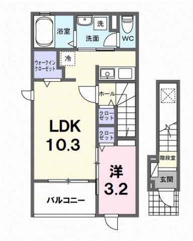 茨城県つくばみらい市筒戸 小絹駅 1LDK アパート 賃貸物件詳細