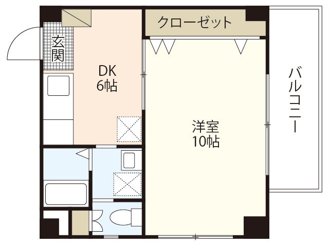 広島県広島市西区三滝町 横川駅 1DK マンション 賃貸物件詳細