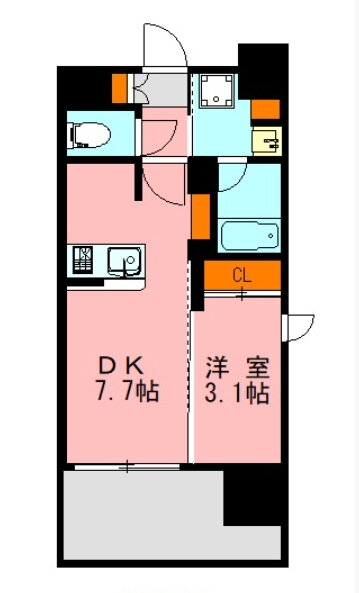 福岡県福岡市博多区美野島３ 博多駅 1DK マンション 賃貸物件詳細