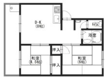 兵庫県加古川市尾上町養田 尾上の松駅 2DK マンション 賃貸物件詳細