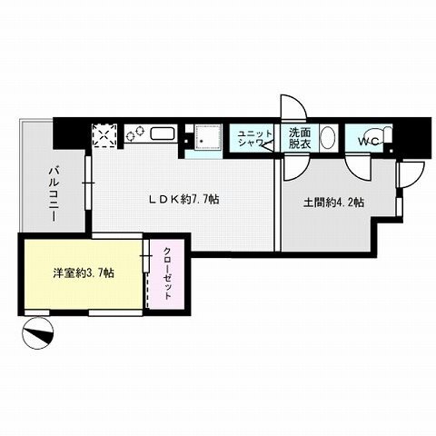 福岡県福岡市早良区高取１ 藤崎駅 1LDK マンション 賃貸物件詳細