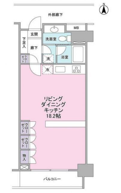 東急ドエル・キルト三軒茶屋 2階 ワンルーム 賃貸物件詳細