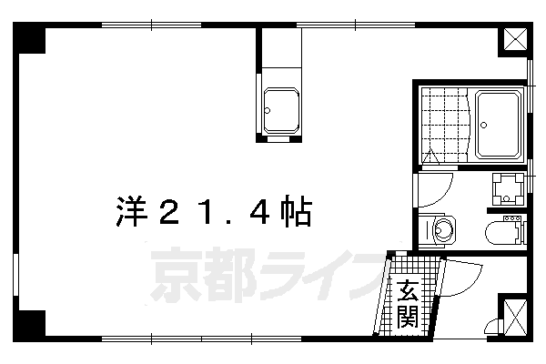 京都府京都市伏見区両替町９ 丹波橋駅 1K アパート 賃貸物件詳細