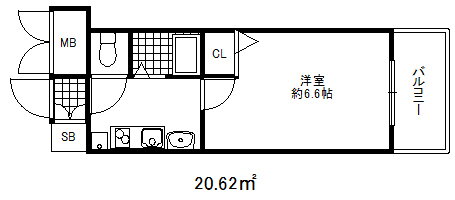 エステムコート三宮イースト２リベルテ 1階 1K 賃貸物件詳細