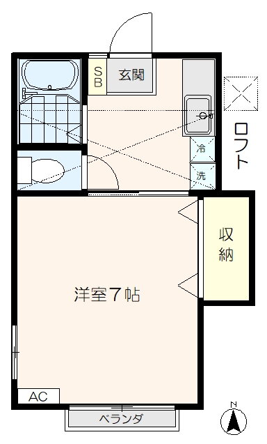 東京都練馬区向山３ 豊島園駅 1K アパート 賃貸物件詳細