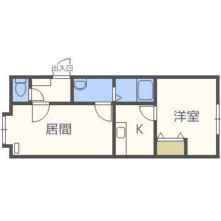 北海道札幌市北区篠路八条４ 篠路駅 1LDK アパート 賃貸物件詳細