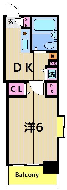 メインステージ五反野 7階 1DK 賃貸物件詳細