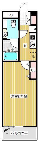 広島県呉市本通３ 呉駅 1K マンション 賃貸物件詳細