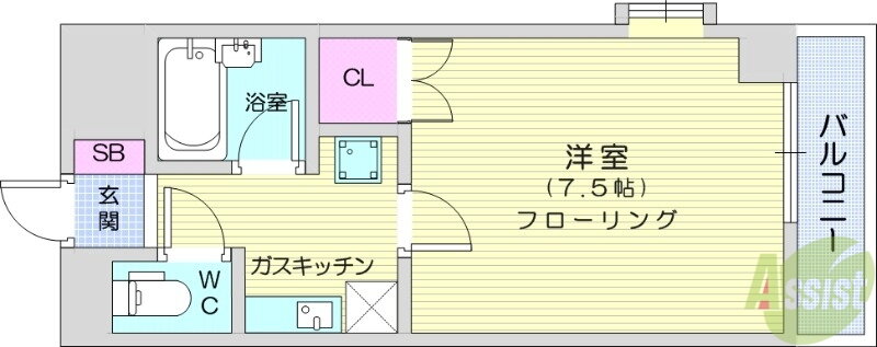 宮城県仙台市太白区長町１ 長町一丁目駅 1K マンション 賃貸物件詳細