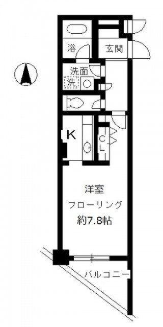 東京都目黒区目黒本町３ 武蔵小山駅 1K マンション 賃貸物件詳細