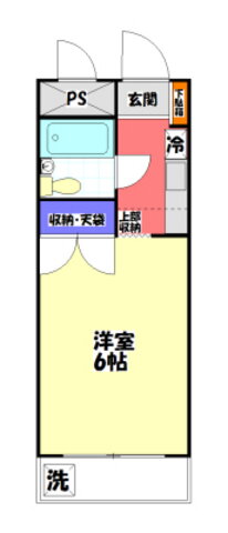 東京都八王子市横川町 八王子駅 1K マンション 賃貸物件詳細