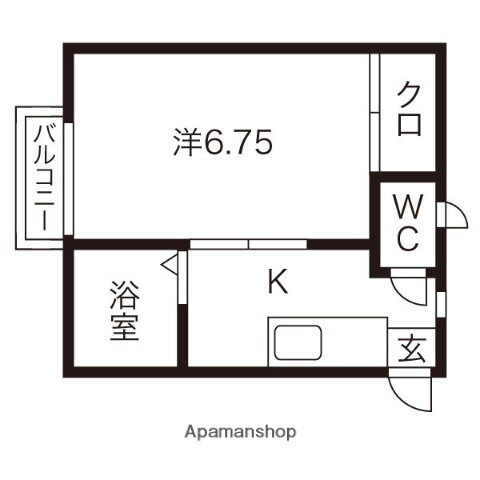岩手県盛岡市三本柳５地割 1K アパート 賃貸物件詳細