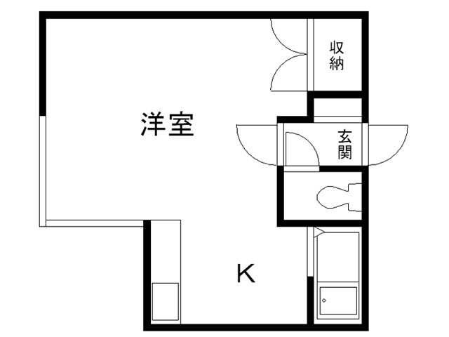 北海道旭川市緑が丘二条４ 1K アパート 賃貸物件詳細