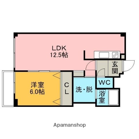 北海道室蘭市東町２ 東室蘭駅 1LDK マンション 賃貸物件詳細