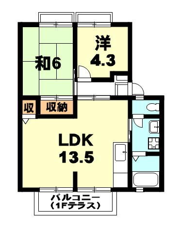 滋賀県草津市西渋川１ 草津駅 2LDK アパート 賃貸物件詳細