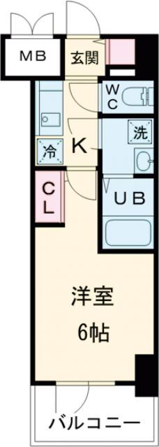 兵庫県神戸市中央区橘通４ 神戸駅 1K マンション 賃貸物件詳細