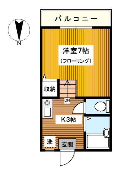 神奈川県横浜市保土ヶ谷区月見台 保土ケ谷駅 1K アパート 賃貸物件詳細