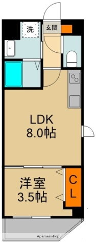大阪府門真市柳田町 古川橋駅 1LDK アパート 賃貸物件詳細