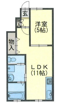 兵庫県加古川市加古川町本町 加古川駅 1LDK アパート 賃貸物件詳細