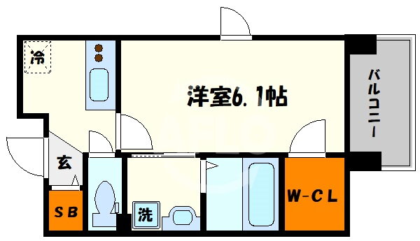 大阪府大阪市中央区南船場１ 谷町六丁目駅 1K マンション 賃貸物件詳細
