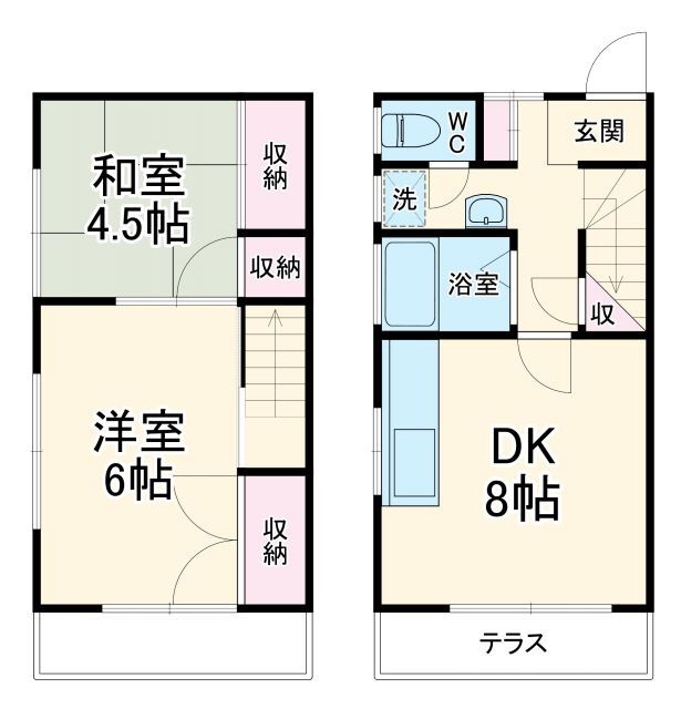 神奈川県横浜市青葉区つつじが丘 青葉台駅 2DK 一戸建て 賃貸物件詳細